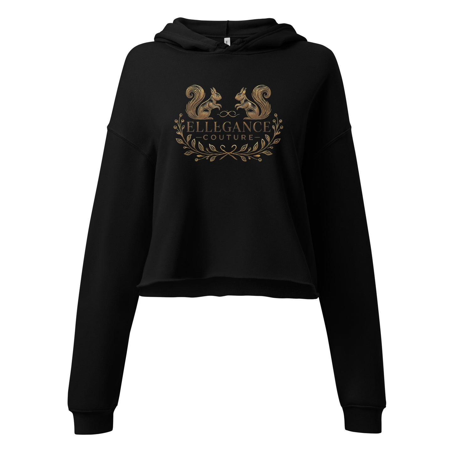 Squirrel Cropped Hoodie