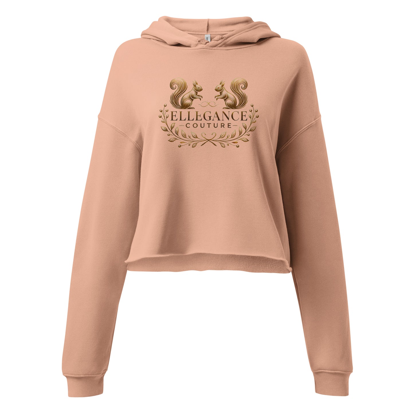 Squirrel Cropped Hoodie